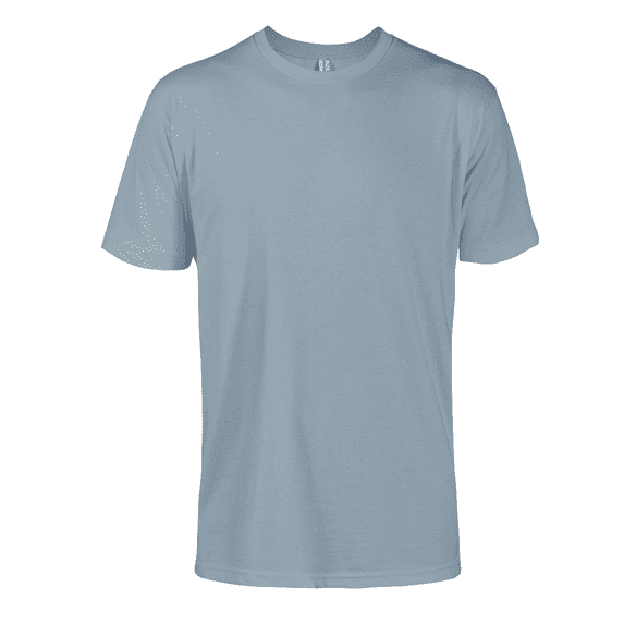 Delta Platinum Men's 100% Cotton Short Sleeve Crew Neck Tee - P601