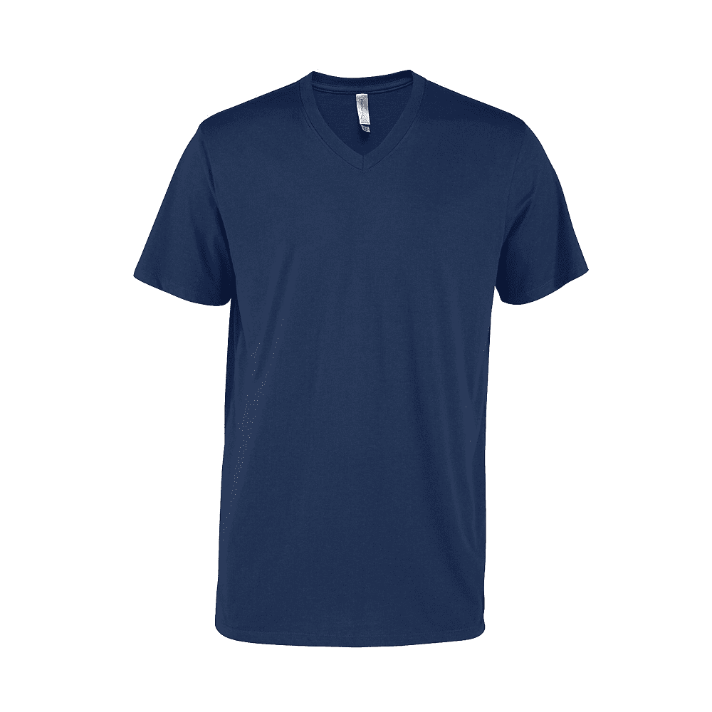 Delta Platinum Men's CVC Short Sleeve V-Neck Tee - Walmart.com