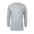 thumbnail image 1 of Delta Platinum Men's Slub Long Sleeve Crew Neck Tee P603S, 1 of 1