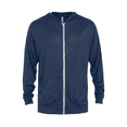 thumbnail image 1 of Delta Platinum Men's Tri-Blend Full Zip Hoodie - P910T, 1 of 1
