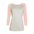 thumbnail image 1 of Delta Platinum Women's 3/4 Sleeve Raglan Tee - P508T, 1 of 4