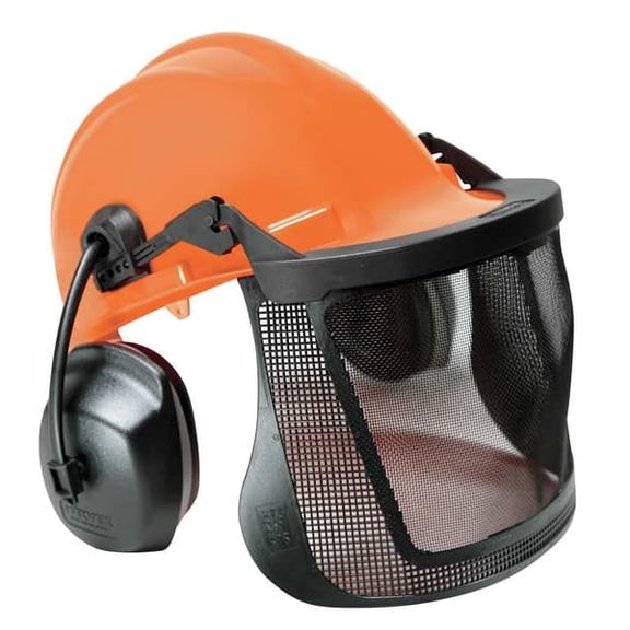 Elvex Loggers Helmet Orange  CU-30R