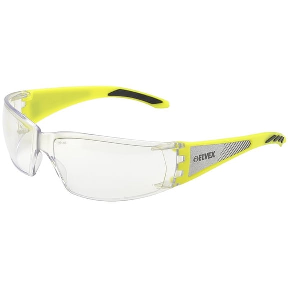 Reflect-Specs, Safety Glasses, Anti-Scratch, Clear Lens, Clear Frame, Frameless