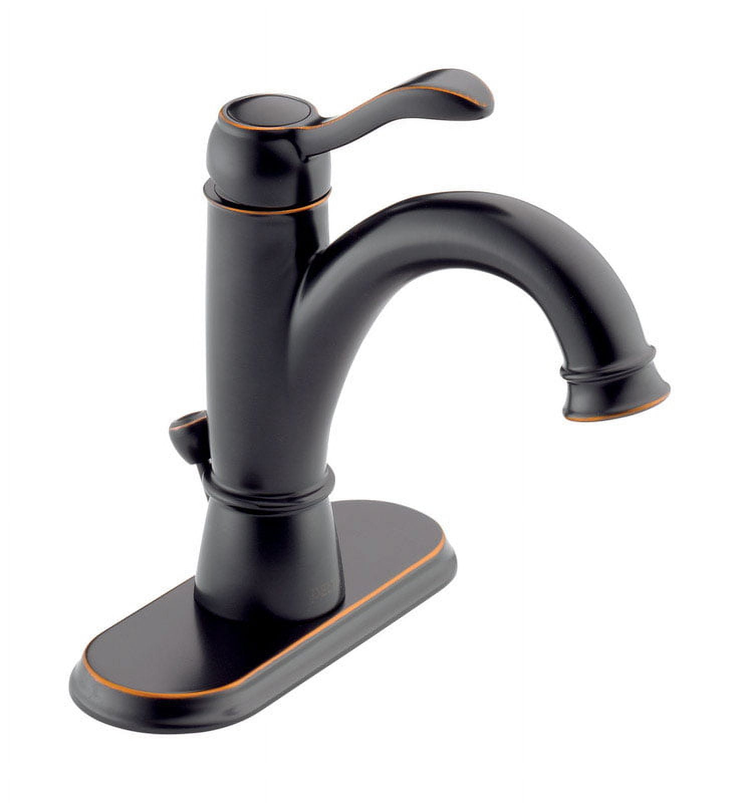 Delta Porter Bronze Single Handle Lavatory Faucet 4 in.