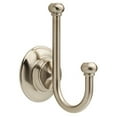 thumbnail image 1 of Delta Porter Double Towel Hook in SpotShield Brushed Nickel PTR35-BN - New, 1 of 2