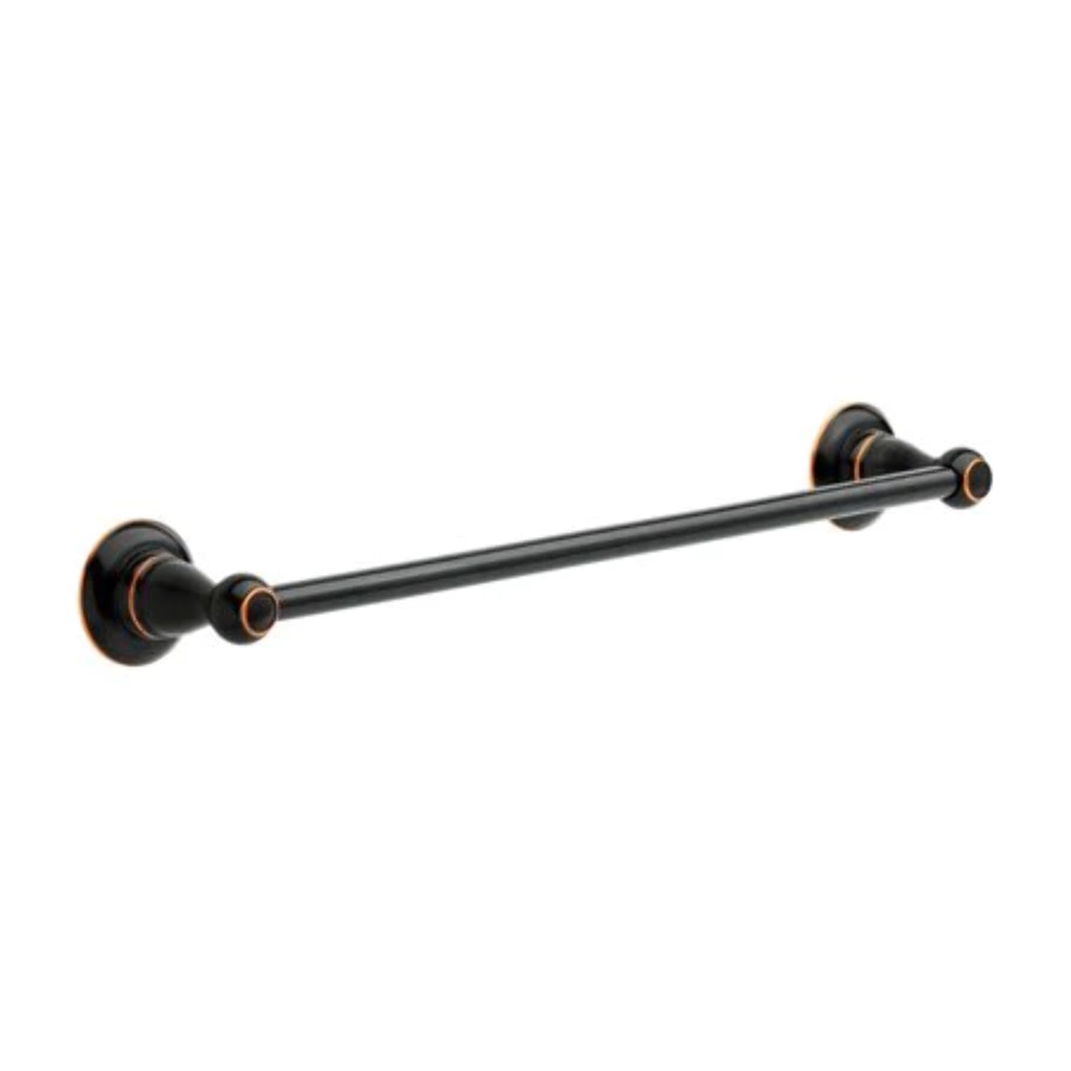 Delta Porter Oil Rubbed Bronze Towel Bar 18 in. L Die Cast Zinc