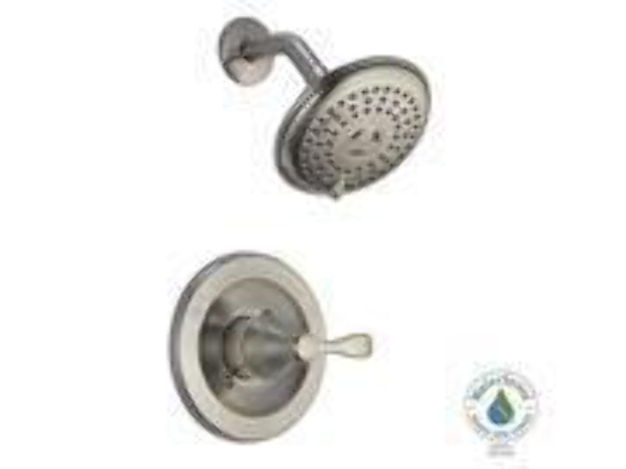 Delta Porter 3-Spray Monitor Shower Faucet 1.75 GPM with Single  