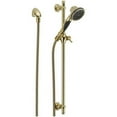 Delta Premium 3Setting Slide Bar Hand Shower, Polished Brass