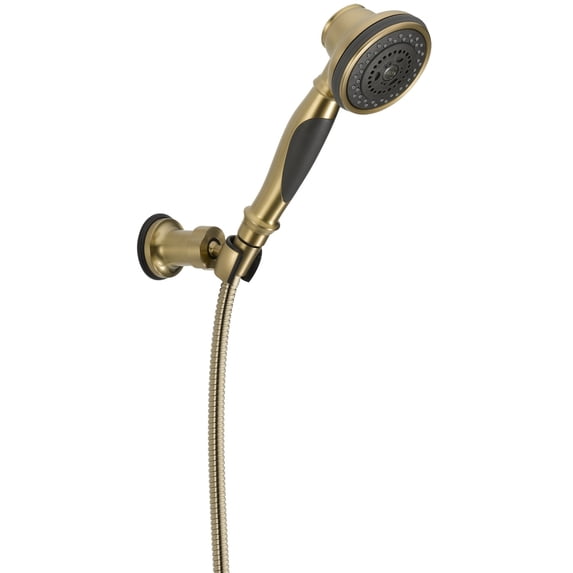Delta Premium Adjustable 3-Setting Wall Mount Hand Shower, Champagne Bronze