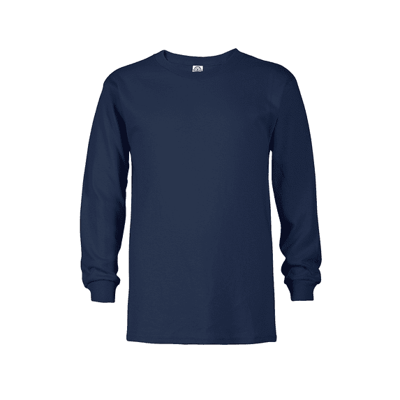 Delta Pro Weight Youth 5.2 oz Regular Fit Long Sleeve Tee