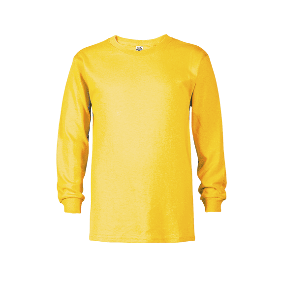 Delta Pro Weight Youth 5.2 oz Regular Fit Long Sleeve Tee