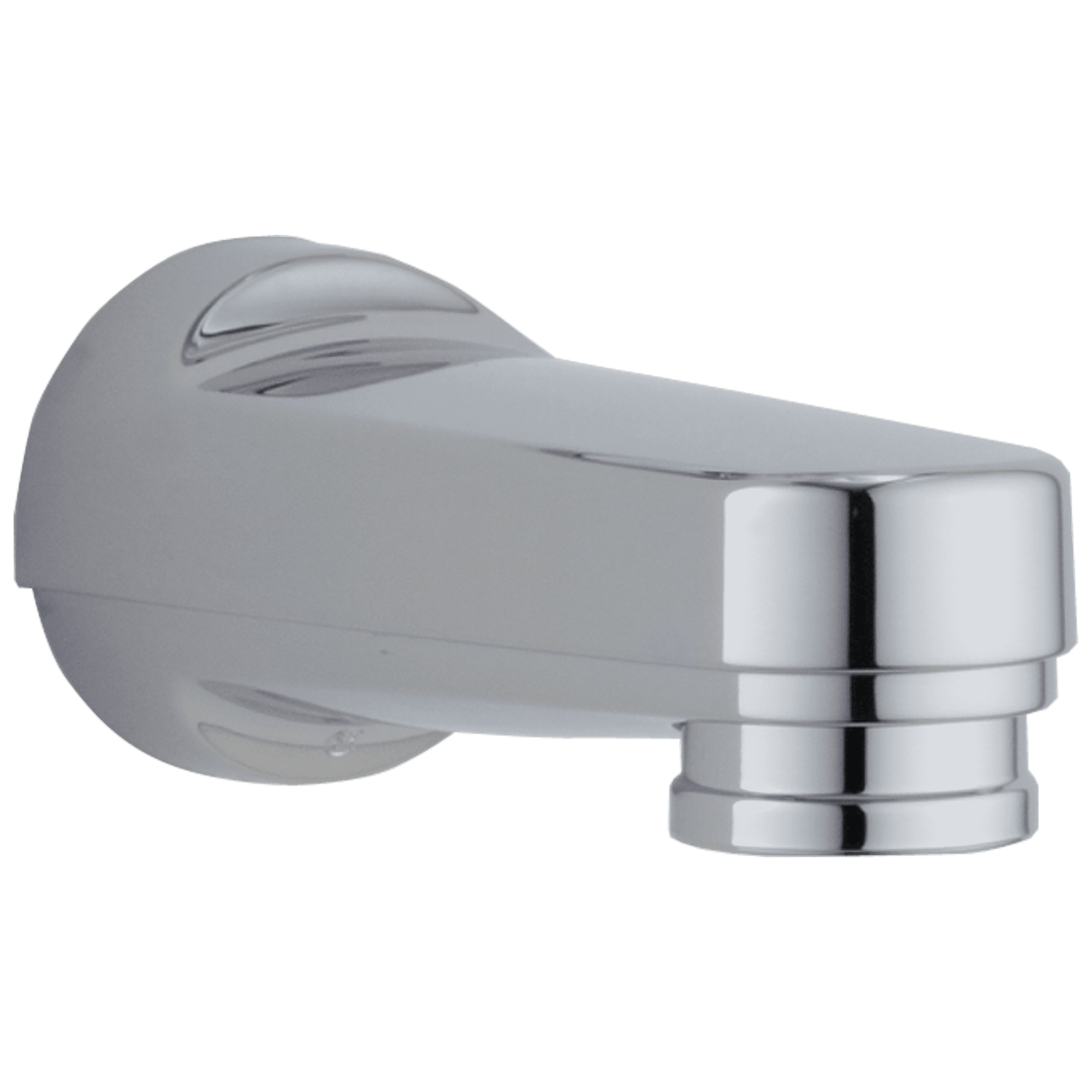 Chrome Wall Mounted Tub Spout with Diverter