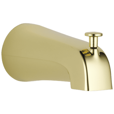 Delta Pull-Up Diverter Tub Spout in Polished Brass U1075-PB-PK