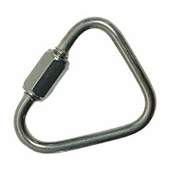 Delta Quick Links 3/16" Stainless Steel T316 Triangle Carabiner 660 Lbs WLL