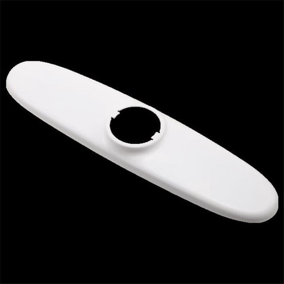 Delta RP32521WH White Pull-Out Kitchen Escutcheon