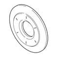 thumbnail image 1 of Delta Faucet RP42413 Victorian, Escutcheon for 6-Setting Diverter, Chrome, 1 of 3