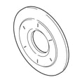 thumbnail image 1 of Delta RP42413CZ Escutcheon Plate - 6-Setting Diverter - Champagne Bronze, 1 of 3