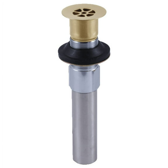 Delta RP47648CZ Victorian, Grid Strainer - Less Overflow - Bathroom, Champagne Bronze