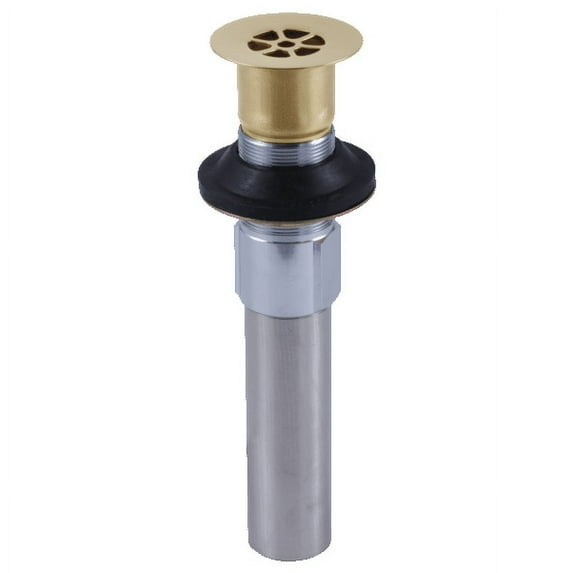 Delta RP47648CZ Victorian, Grid Strainer - Less Overflow - Bathroom, Champagne Bronze