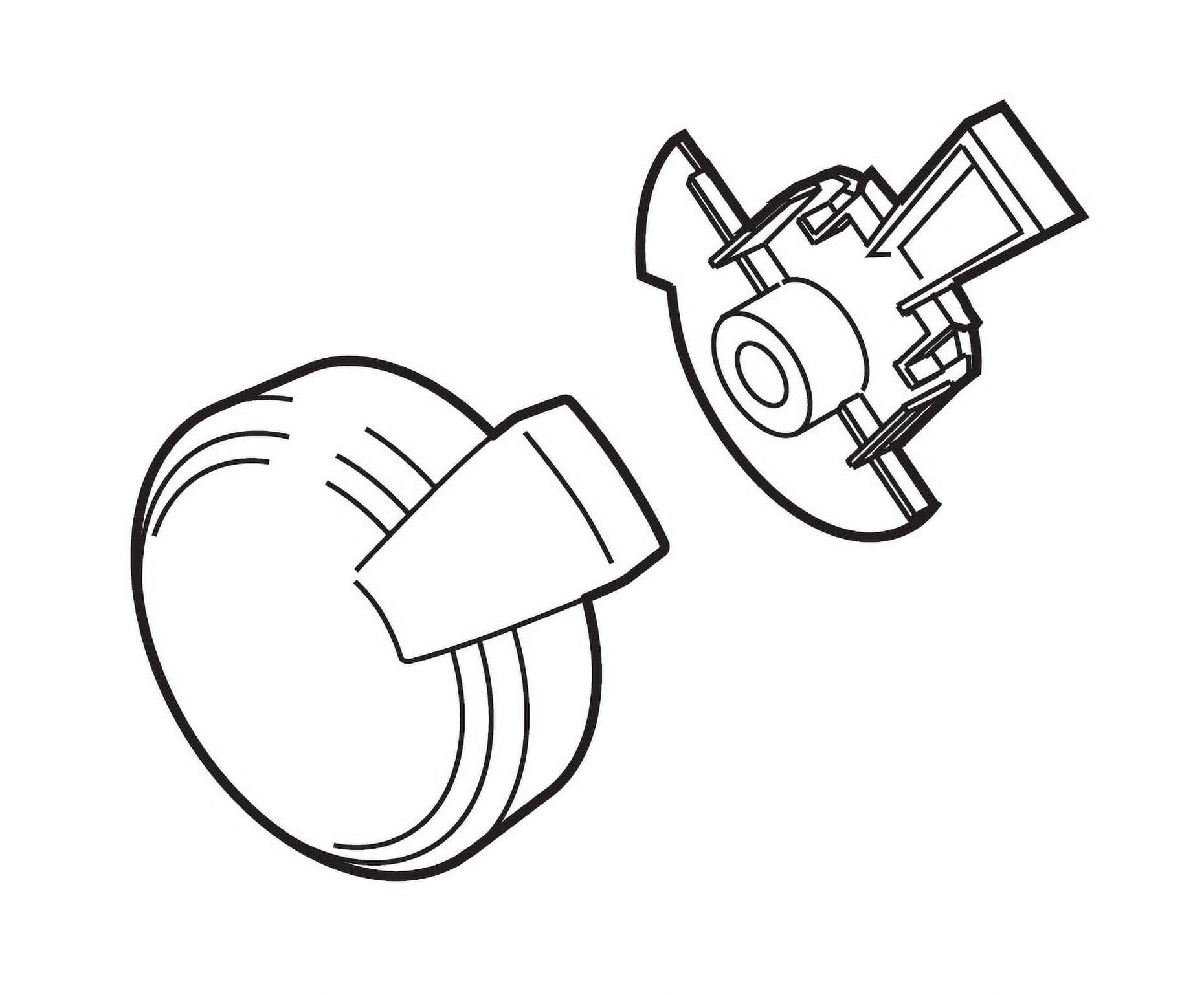 Delta RP52147-SS Brilliance Stainless Temperature Knob And Cover From The Dryden