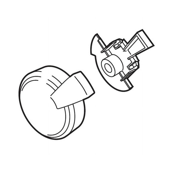 Delta RP52147-SS Brilliance Stainless Temperature Knob And Cover From The Dryden