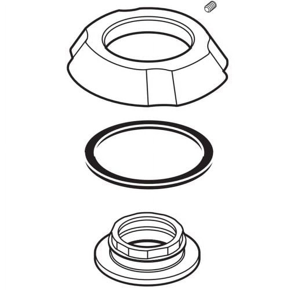 Delta RP61289-SS Flange Assembly Widespread from the Addison Collection