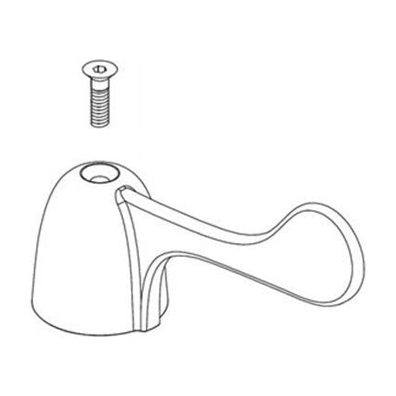 Delta RP64449 Hot & Cold Classic Replacement Two Metal Blade Handle Kit