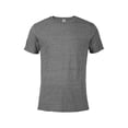 thumbnail image 1 of Delta Ringspun Adult Snow Heather Tee - New Updated Fit, 1 of 1