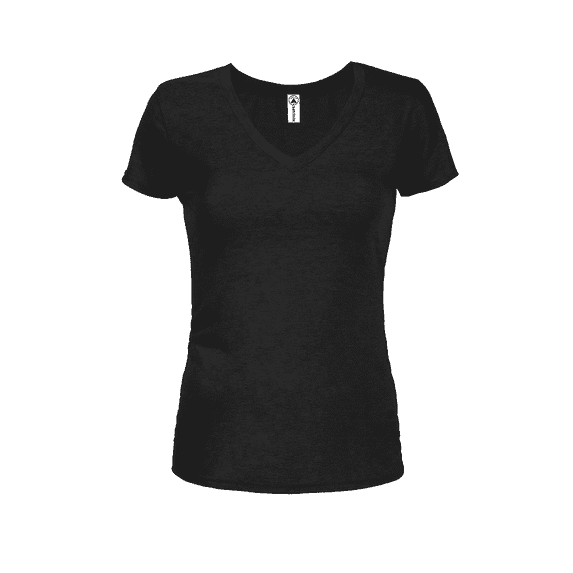 Delta Ringspun Junior V-Neck Tee