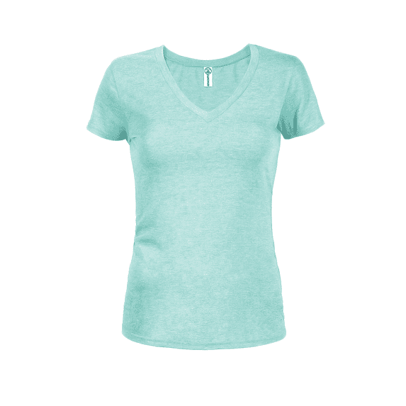 Delta Ringspun Junior V-Neck Tee