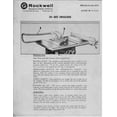 thumbnail image 1 of Instruction Manual ONLY for Delta Rockwell 34-885 Uniguard Instructions REPRINT, 1 of 1