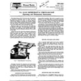 thumbnail image 1 of Delta Rockwell No 34-110 8 Inch Homecraft Circular Saw Instructions REPRINT, 1 of 1