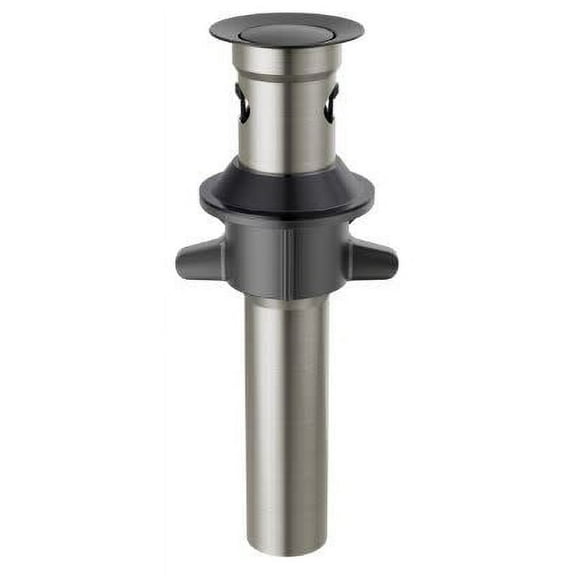Delta Rp101630 Push Pop Up Drain - Black