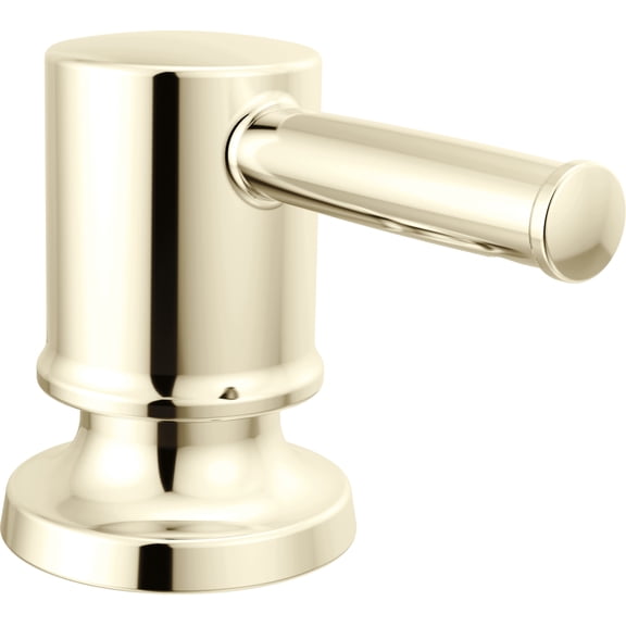 Delta RP103432PNPR Renaldi Metal Deck Mounted Soap Dispenser - Lumicoat Polished Nickel