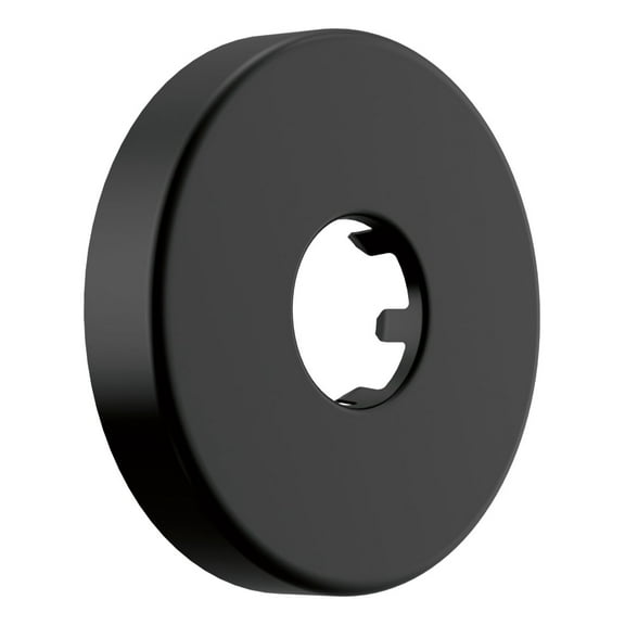 Delta Rp103692 Modern Round Shower Arm Flange - Black