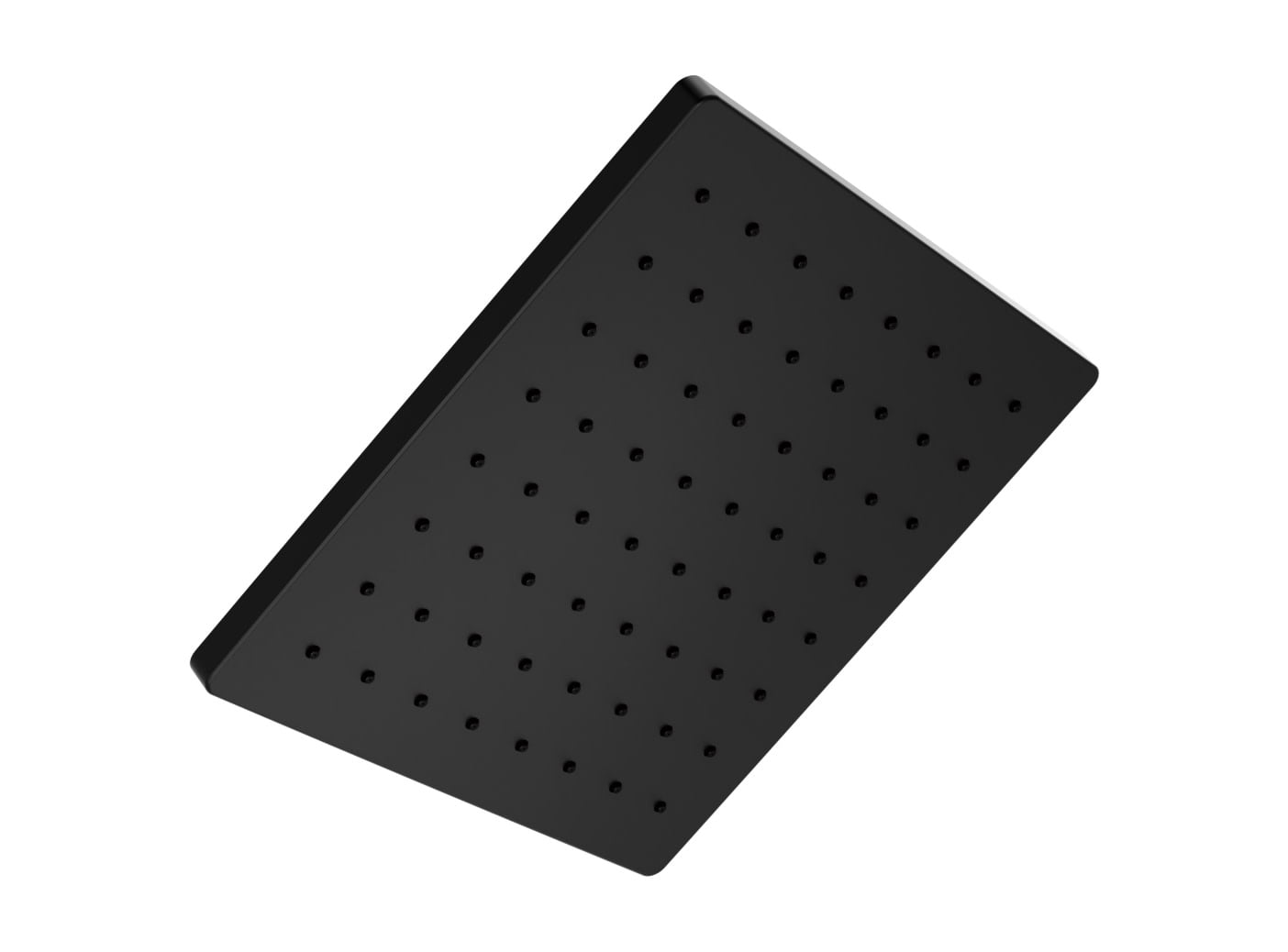 Delta RP103699BL Modern 1.75 GPM Single Function Rain Square Shower Head - Black