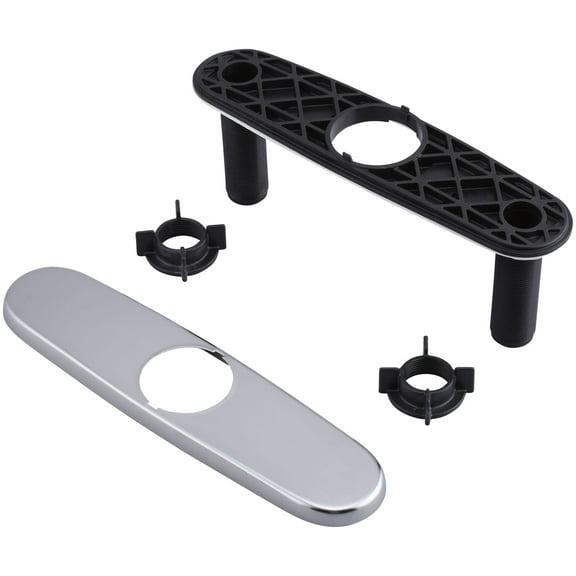 Delta Rp47274 10" Escutcheon Plate Only - Lumicoat Arctic Stainless