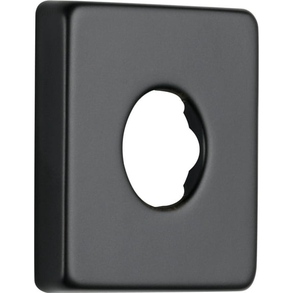 Delta Rp51034 Square Shower Arm Flange - Black