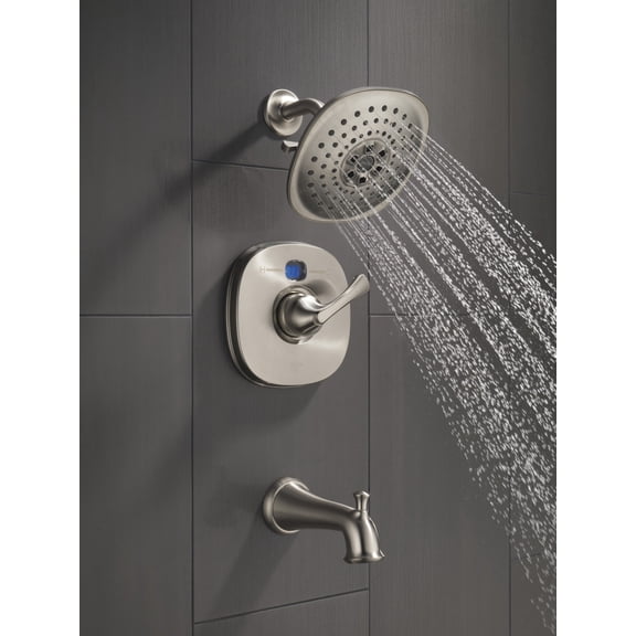 Delta RP51303BL Lahara Integrated Diverter Tub Spout - Black