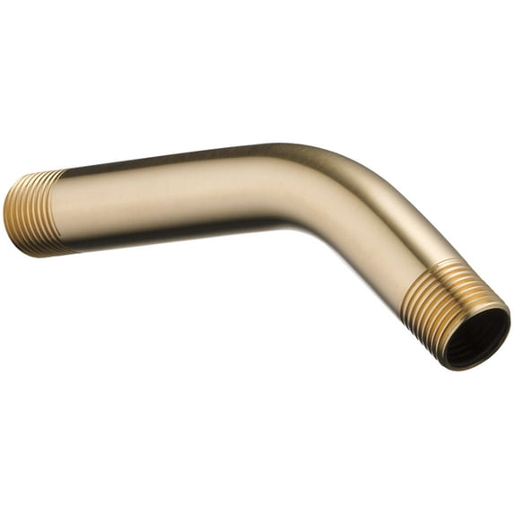 Delta Rp6023 5-1/2" Wall Mounted Shower Arm Only - Lumicoat Champagne Bronze