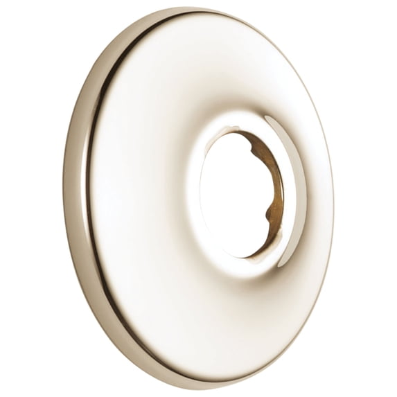 Delta RP6025PNPR Round Shower Arm Flange - Lumicoat Polished Nickel