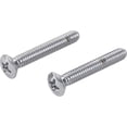 thumbnail image 1 of Delta Rp6404 Replacement Overflow Plate Screws - Chrome, 1 of 4