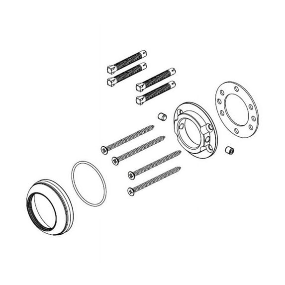 Delta Rp64634 Cassidy Wall Mount Assembly - Chrome