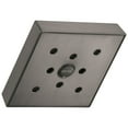 thumbnail image 1 of Delta RP70171KSPR 1.75 GPM 6" Wide Single Function Shower Head - Lumicoat Black Stainless, 1 of 7