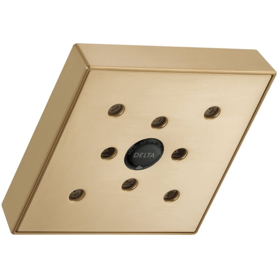 Delta RP70171CZPR 1.75 GPM 6" Wide Single Function Shower Head - Lumicoat Champagne Bronze