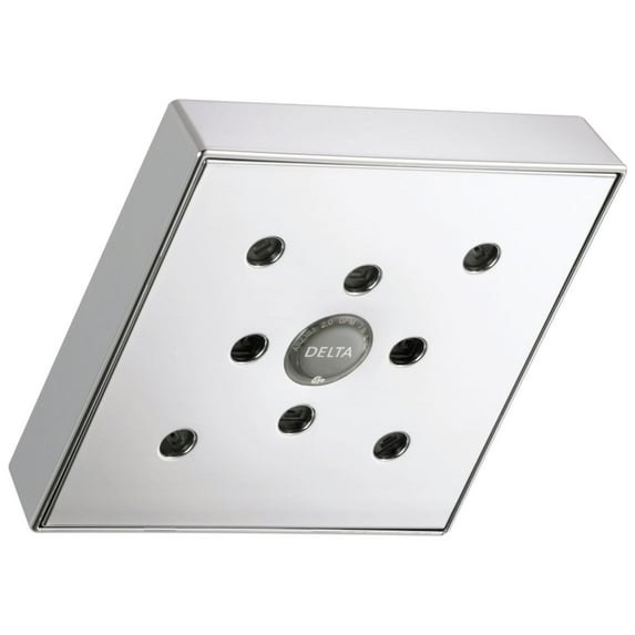 Delta Rp70171 1.75 GPM 6" Wide Single Function Shower Head - Lumicoat Chrome