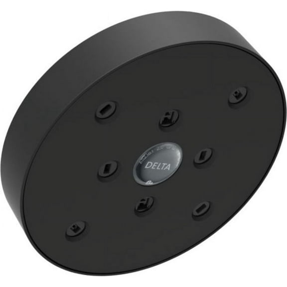 Delta Rp70175-15 1.5 GPM Universal 5-3/8" Wide Single Function Shower Head - Black