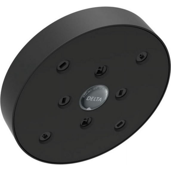 Delta Rp70175-15 1.5 GPM Universal 5-3/8" Wide Single Function Shower Head - Black