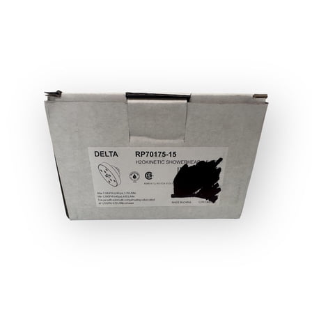 Delta Rp70175-15 1.5 GPM Universal 5-3/8" Wide Single Function Shower Head - Chrome