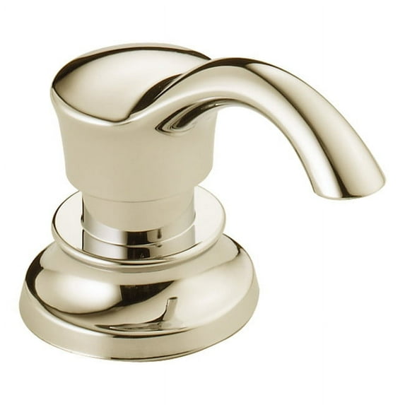 Delta RP71543PN Cassidy 3-1/2" Soap / Lotion Dispenser And Bottle - Nickel